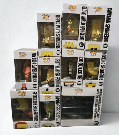 Spongebob Funko Pop Super-Lot