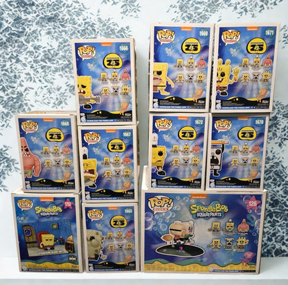 Spongebob Funko Pop Super-Lot