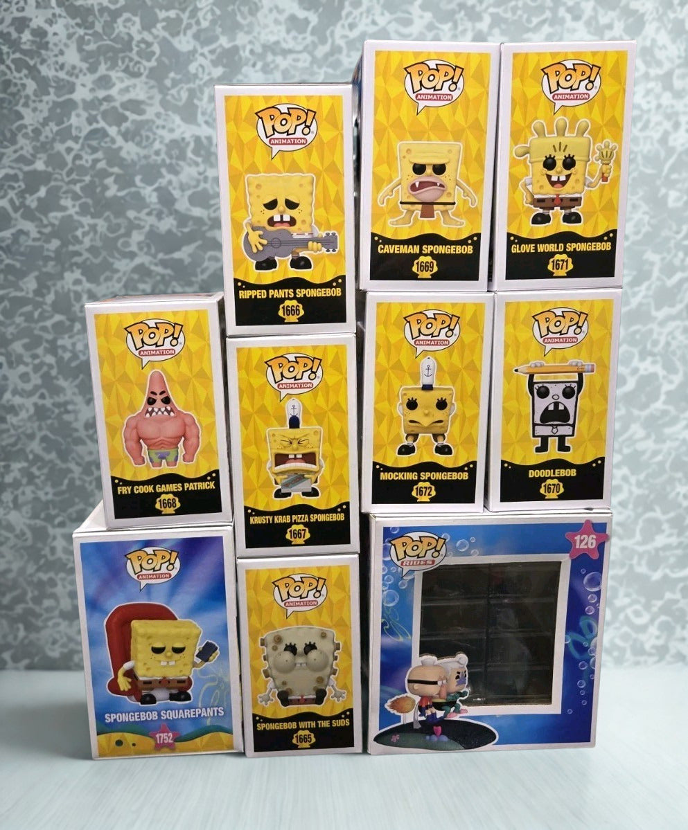 Spongebob Funko Pop Super-Lot