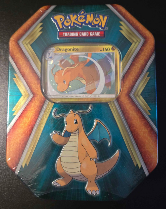Pokemon TCG Dragon Tin Dragonite Cosmos Holo Promo Factory Sealed New