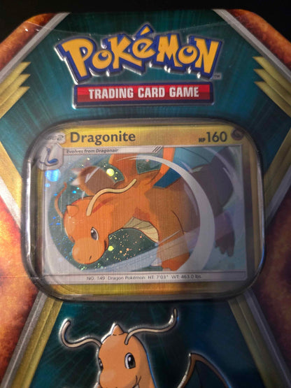 Pokemon TCG Dragon Tin Dragonite Cosmos Holo Promo Factory Sealed New